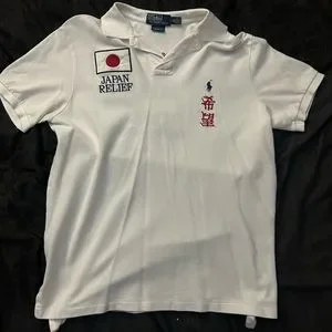 jssr着用類似 RalphLauren JAPAN Polo Shirts Rare Japan Relief Women Polo Ralph Lauren Polo shirt Special